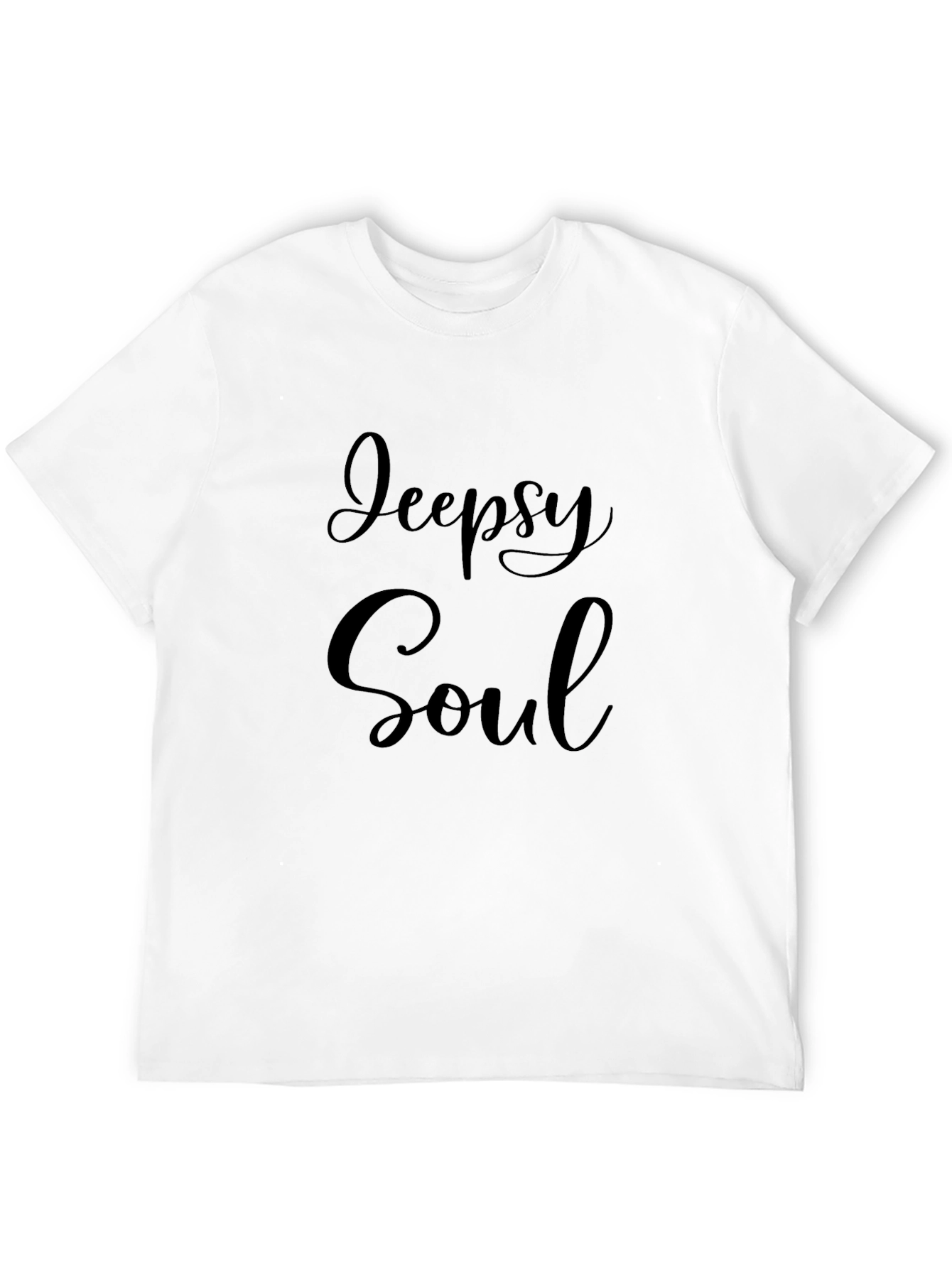 Jeepsy Soul Black Tee Casual Comfort