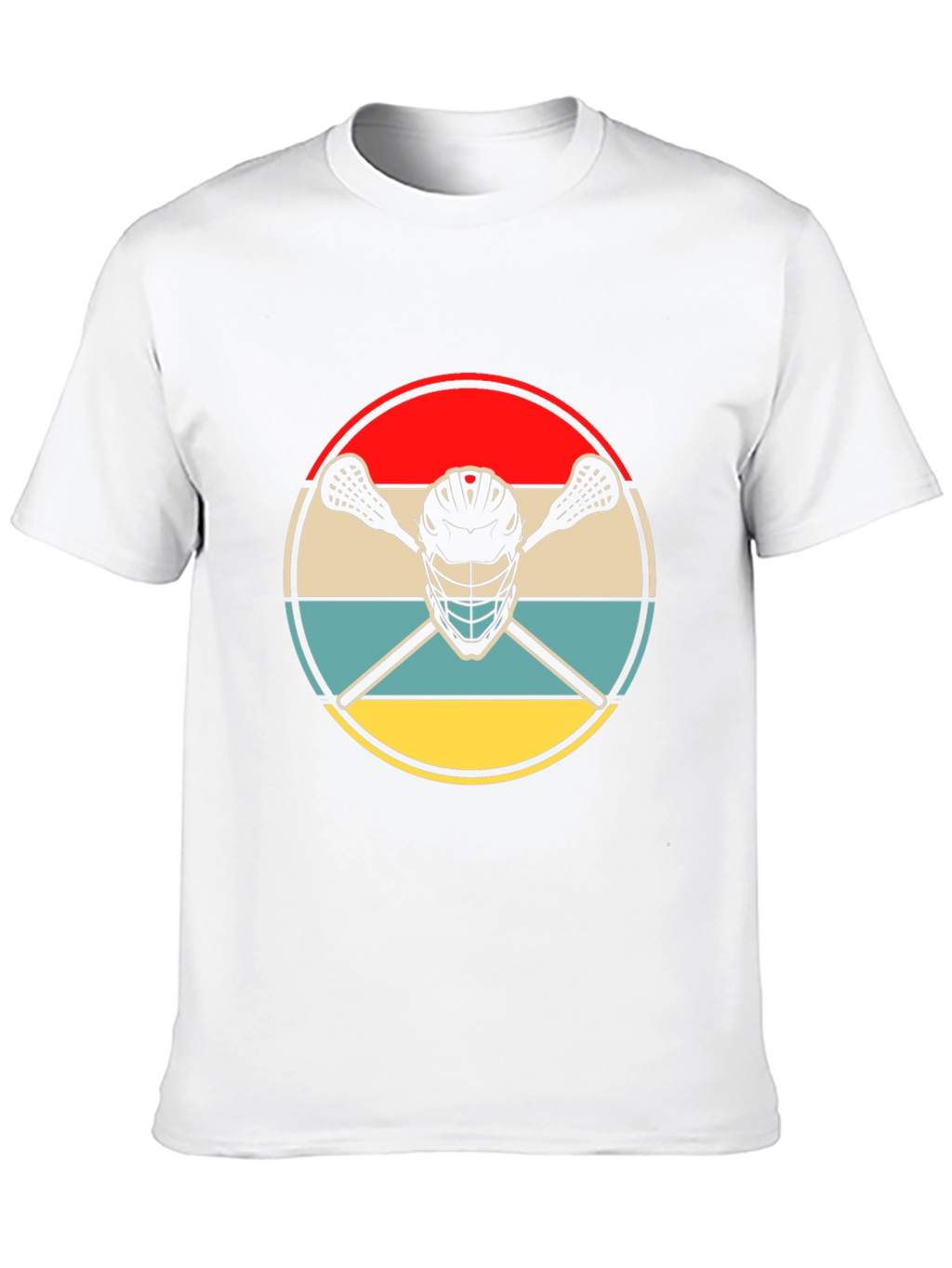 Lacrosse Helmet Graphic Tee