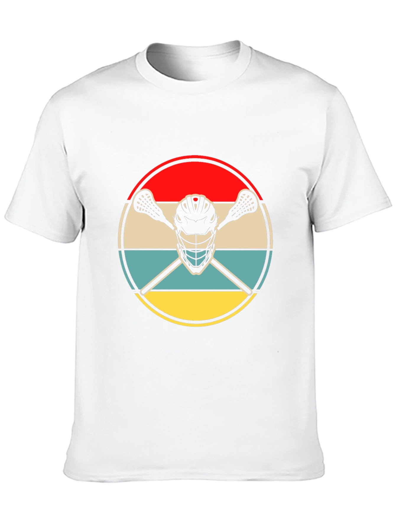 Lacrosse Helmet Graphic Tee