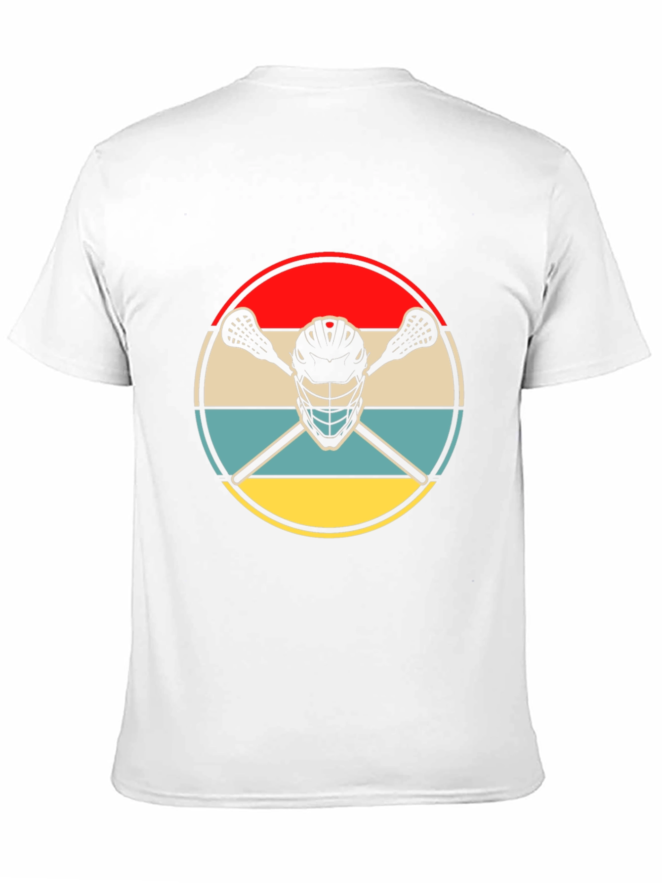 Lacrosse Helmet Graphic Tee