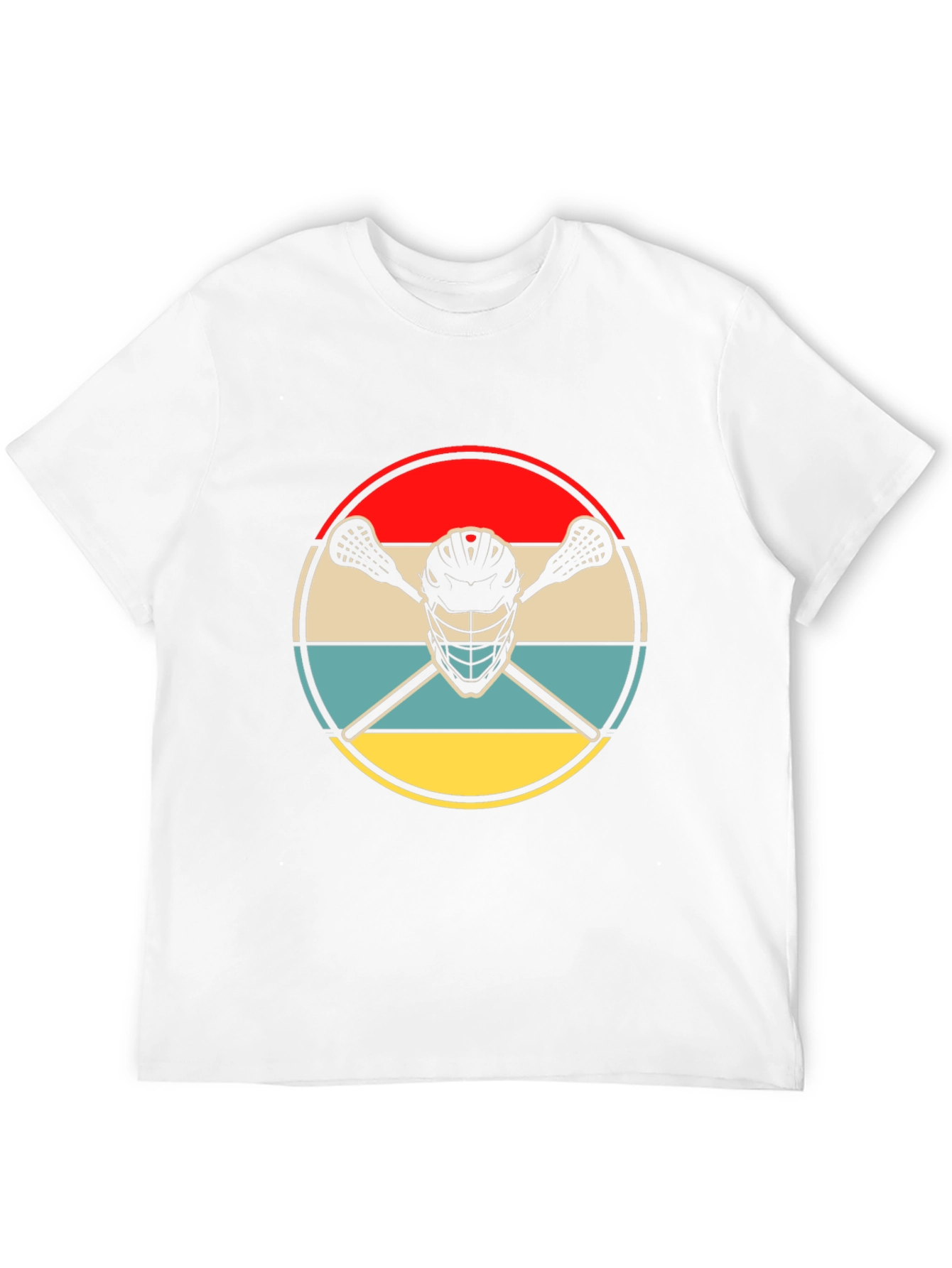Lacrosse Helmet Graphic Tee