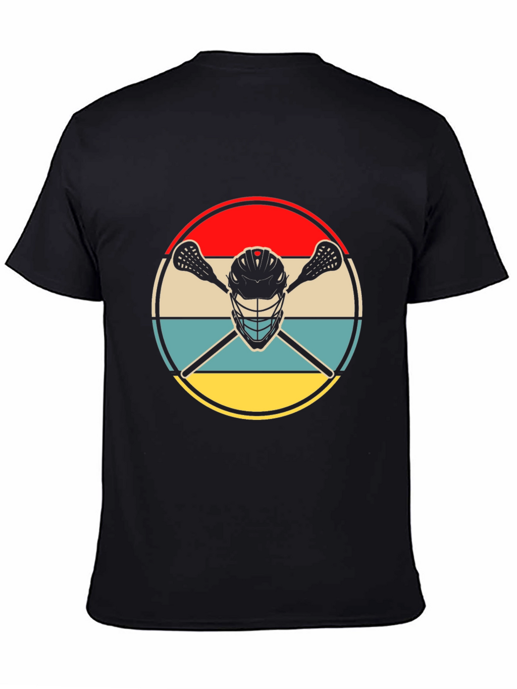 Lacrosse Helmet Graphic Tee