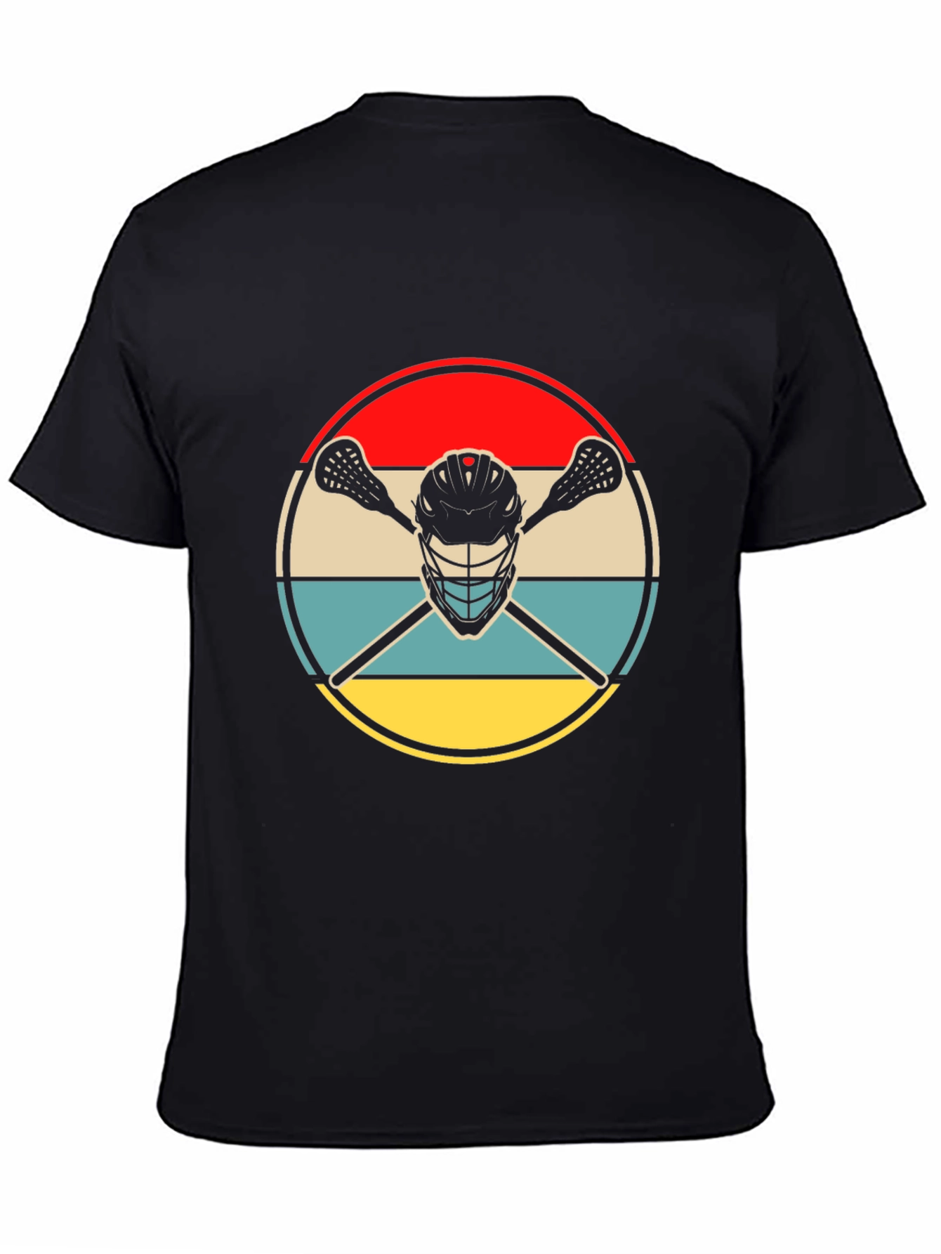 Lacrosse Helmet Graphic Tee