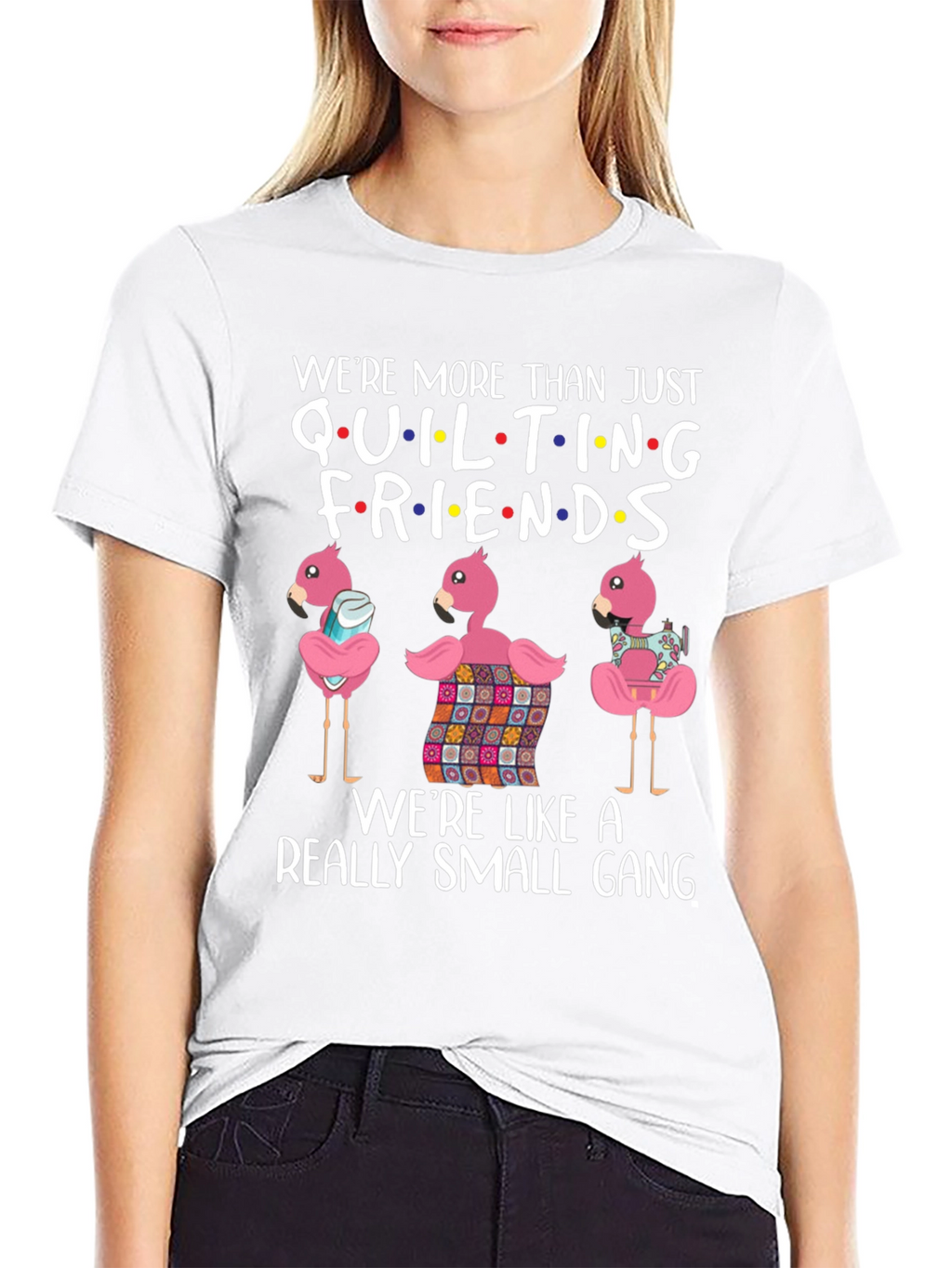 Quilting Friends Graphic T-Shirt