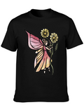 Fairy Graphic Black T-Shirt