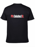 Phinished PhD T-Shirt - Black