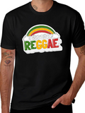I Was Born Reggae Graphic Tee