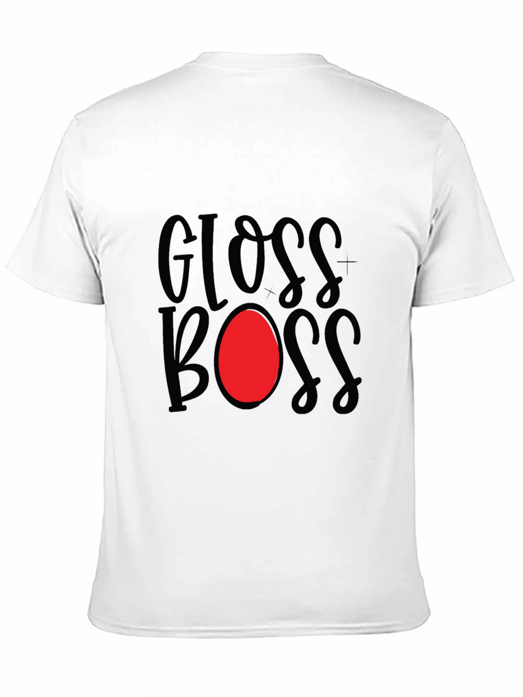 Gloss Boss Graphic Tee - Stylish Black T-Shirt