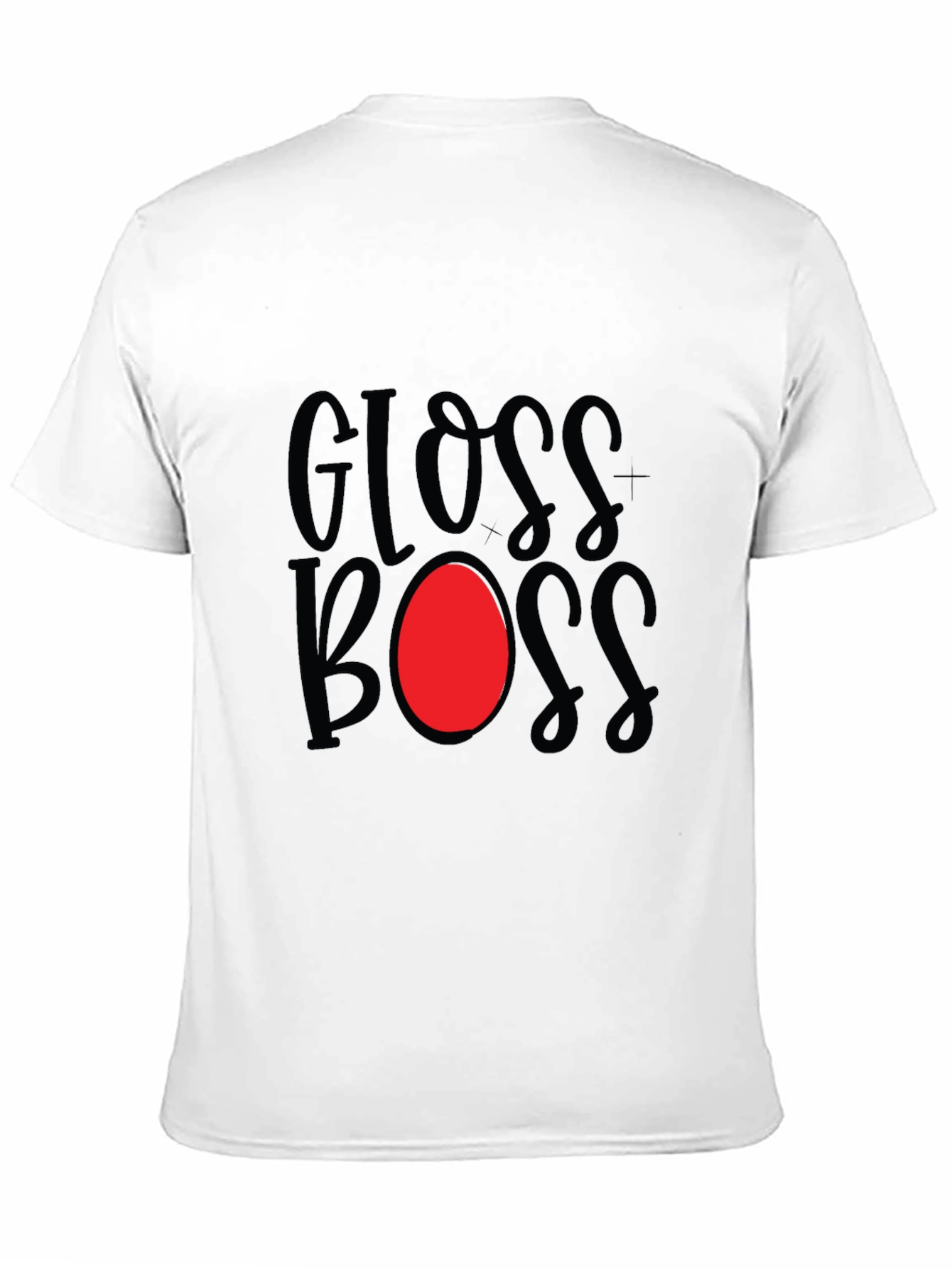 Gloss Boss Graphic Tee - Stylish Black T-Shirt