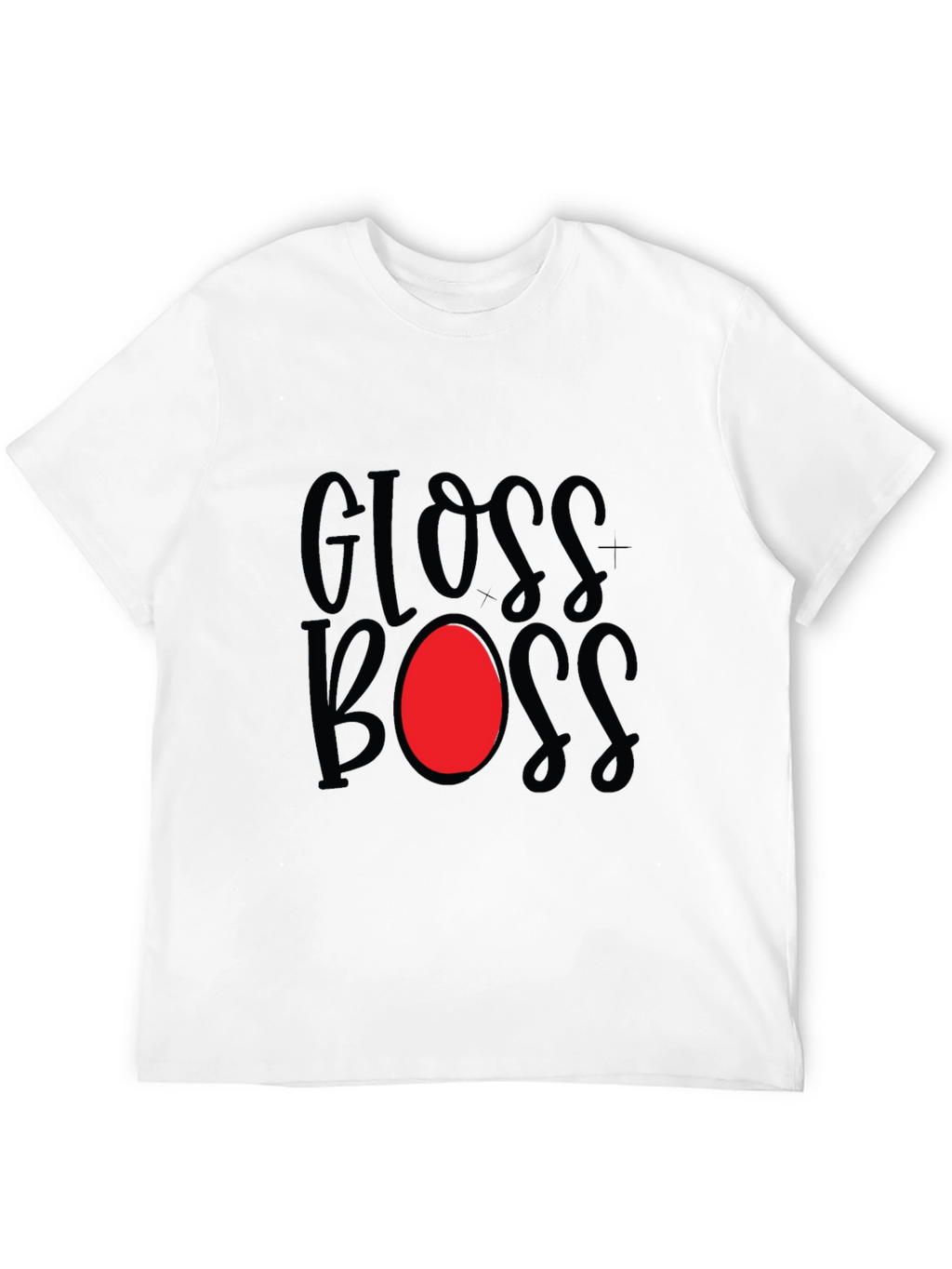 Gloss Boss Graphic Tee - Stylish Black T-Shirt