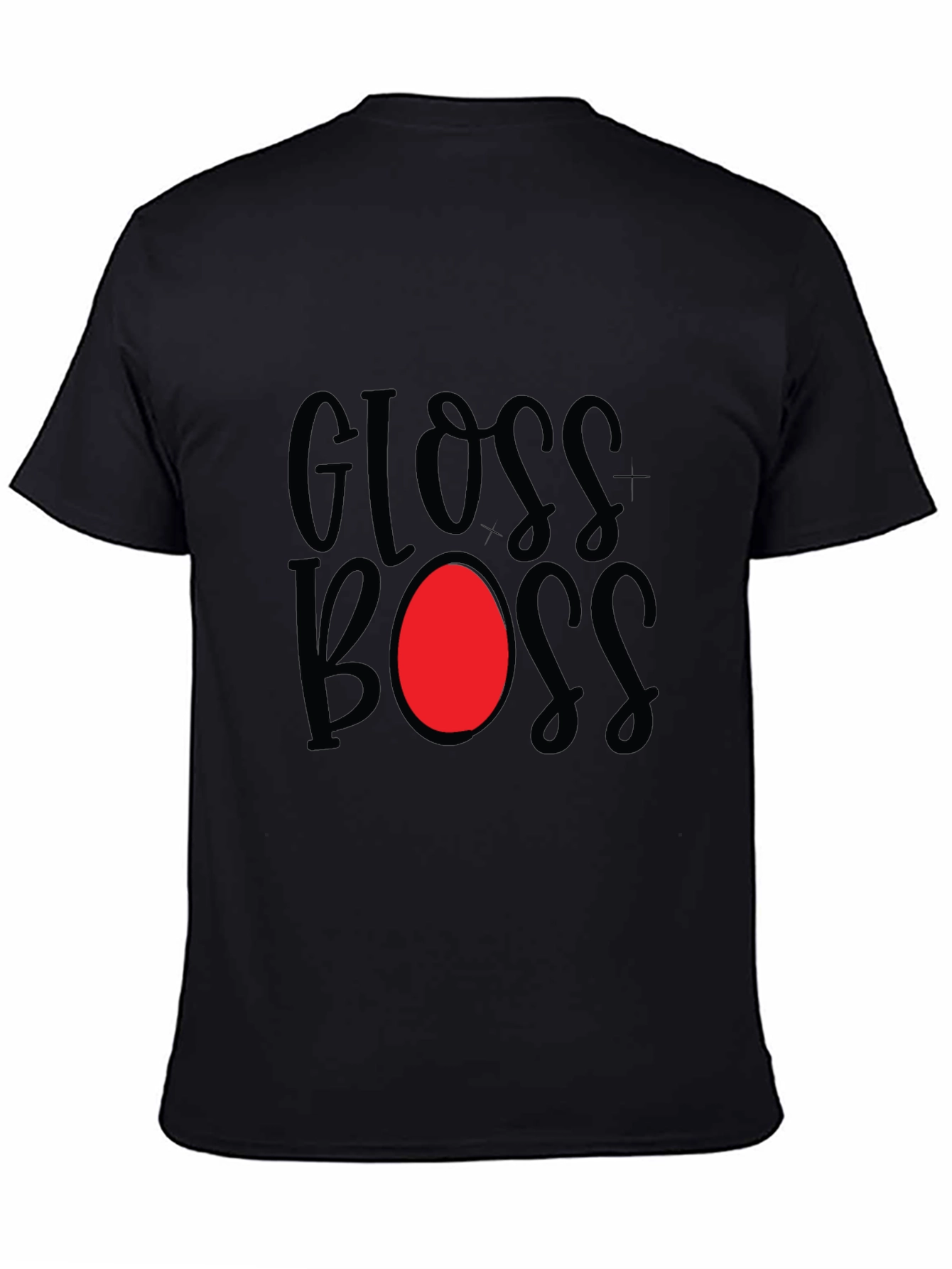 Gloss Boss Graphic Tee - Stylish Black T-Shirt