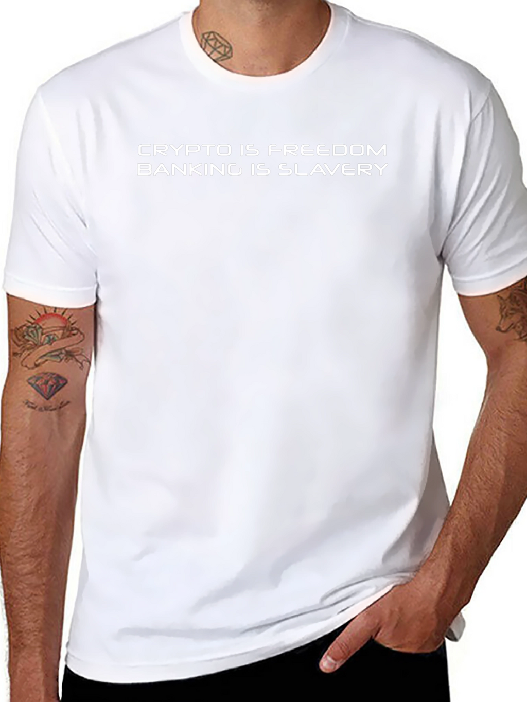 Crypto is Freedom Graphic Tee