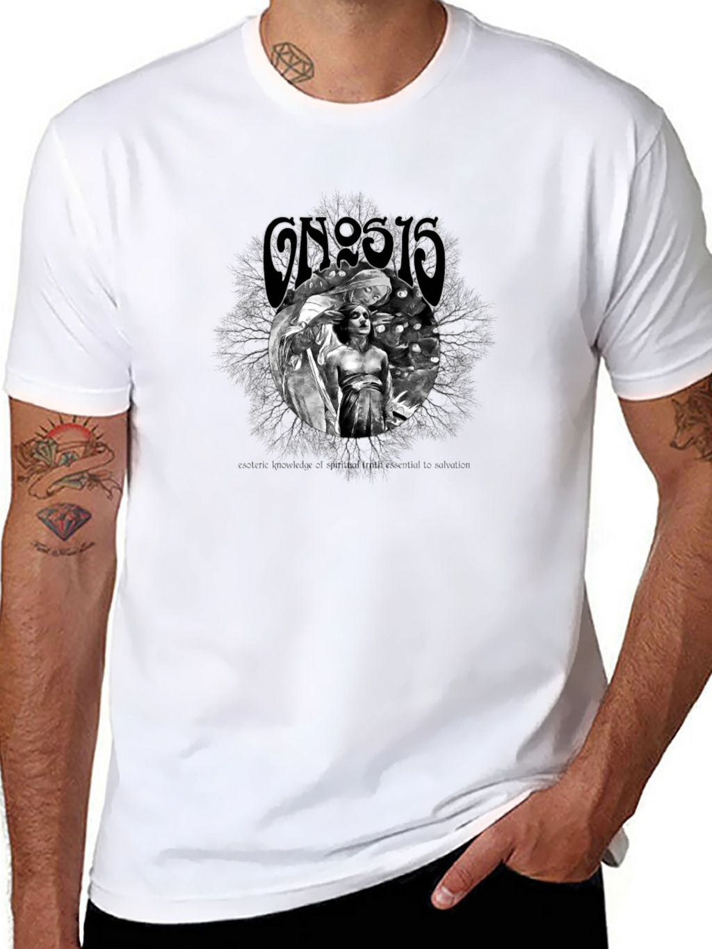Ghost T-Shirt - Black Graphic Tee