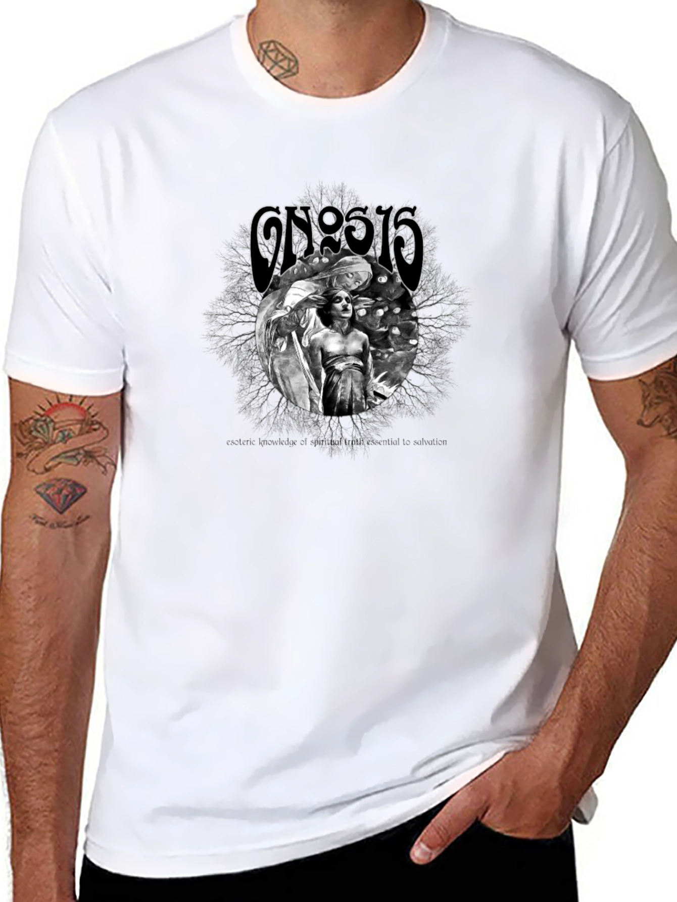Ghost T-Shirt - Black Graphic Tee