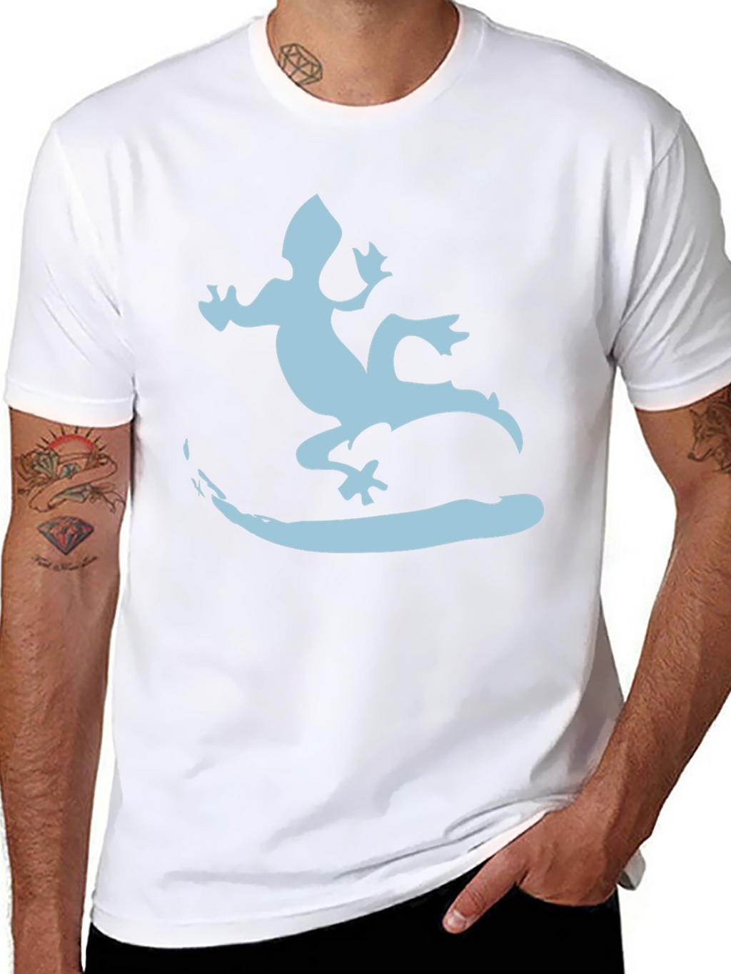 Lizard Graphic Tee - Cool Casual Style