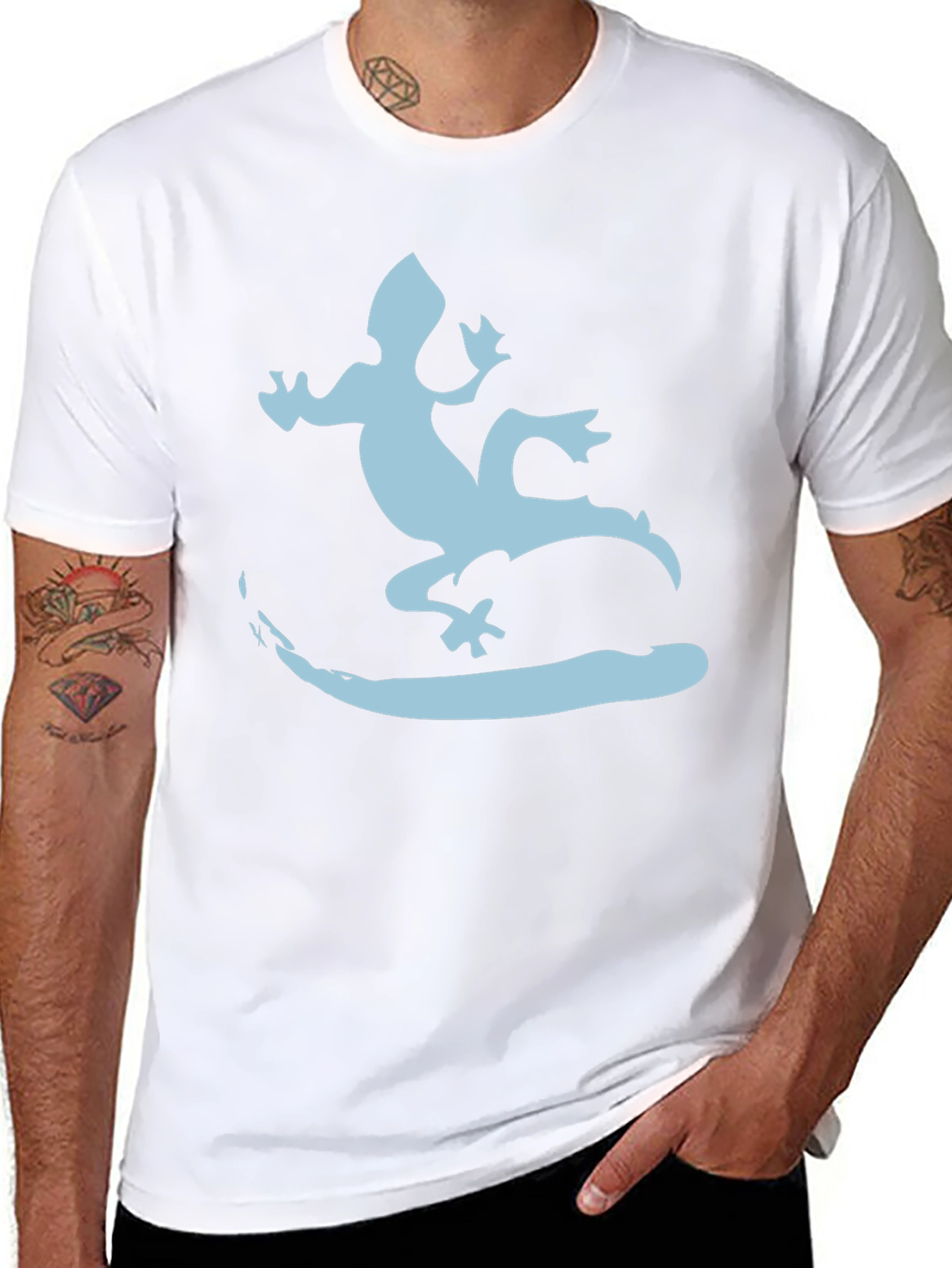 Lizard Graphic Tee - Cool Casual Style