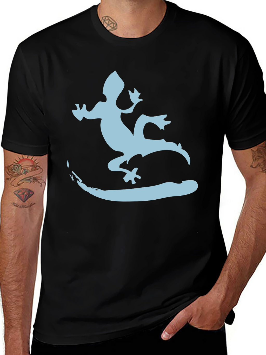 Lizard Graphic Tee - Cool Casual Style
