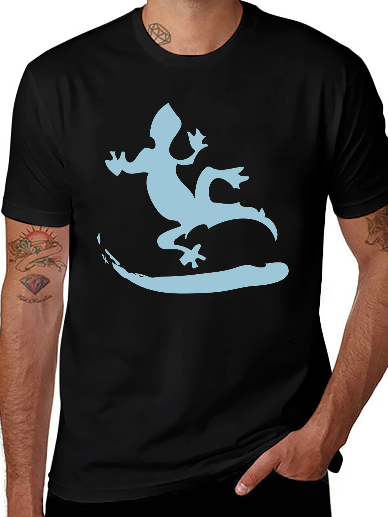 Lizard Graphic Tee - Cool Casual Style