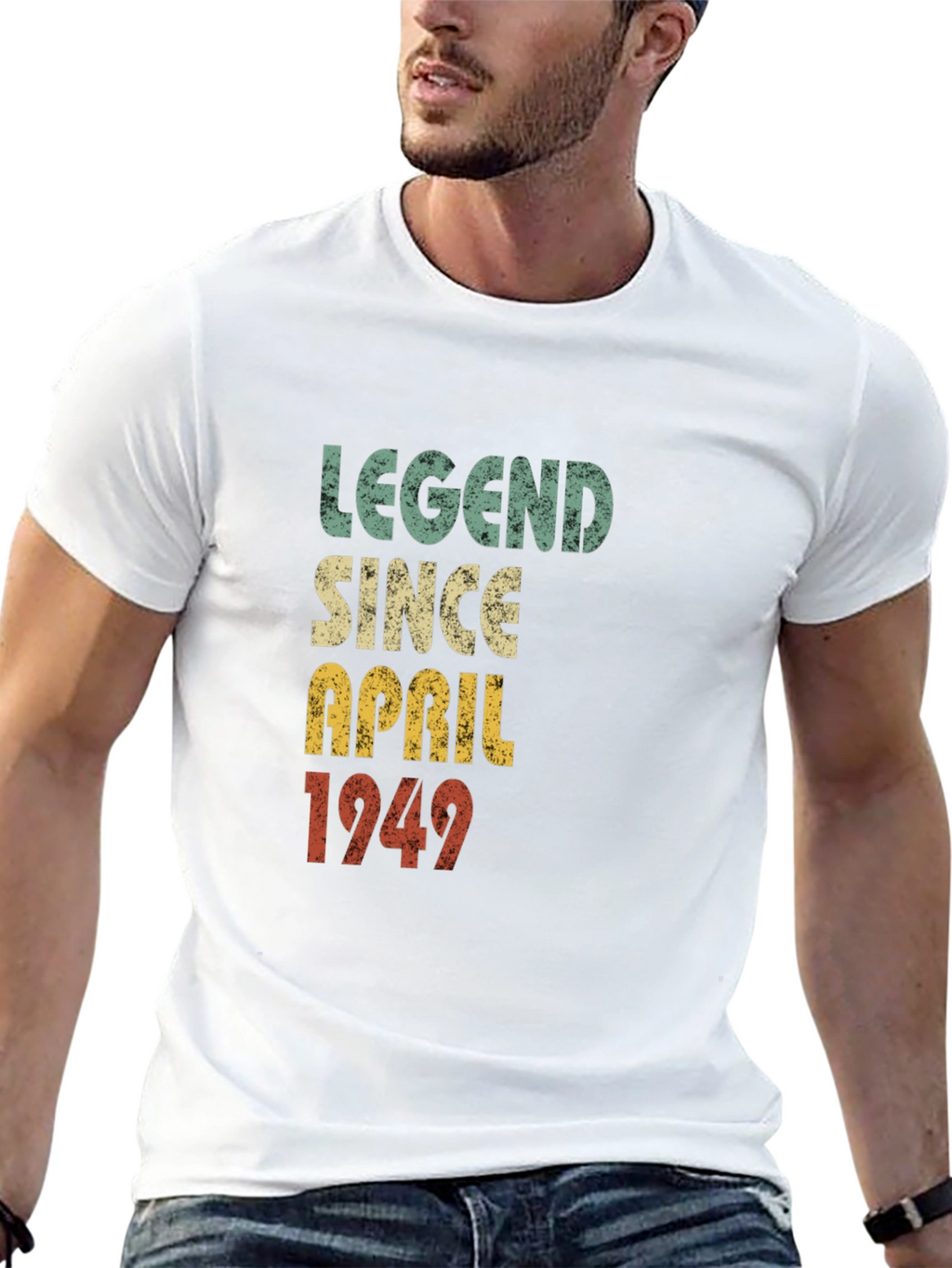 Legend Since April 1949 Black Graphic Tee