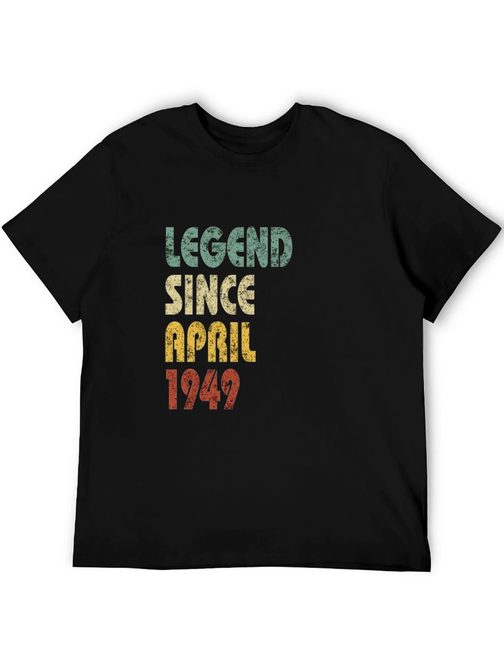 Legend Since April 1949 Black Graphic Tee