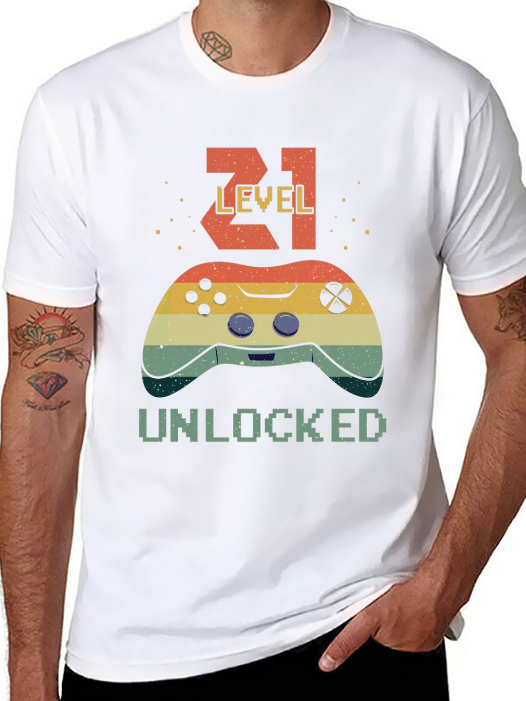 Level 21 Unlocked Gamer T-Shirt