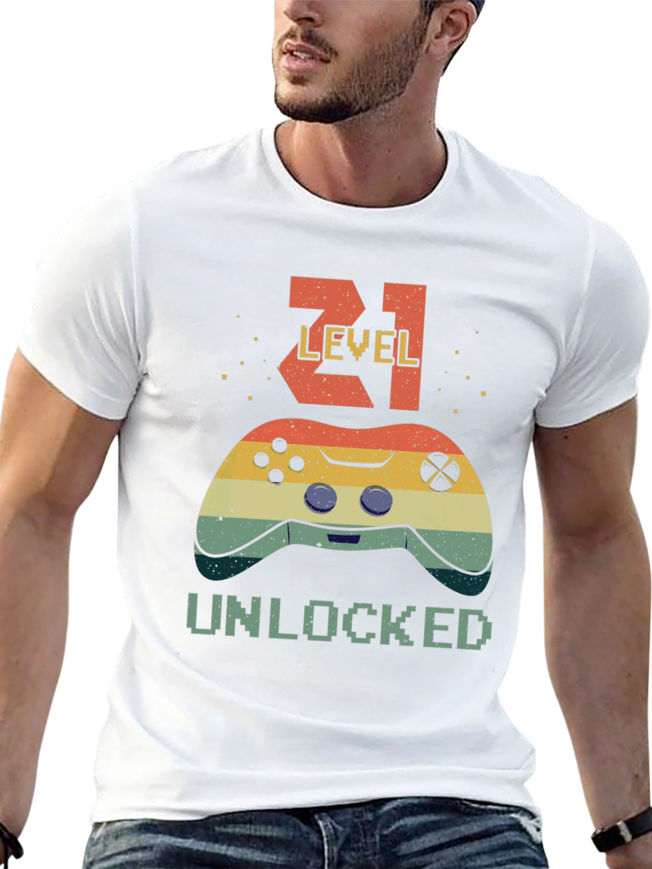 Level 21 Unlocked Gamer T-Shirt