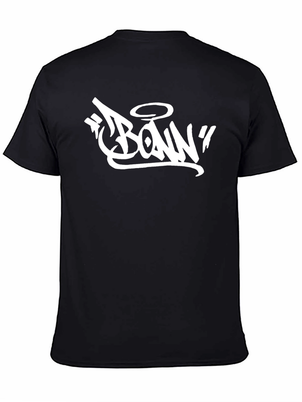 Bonn Graffiti Style Black T-Shirt