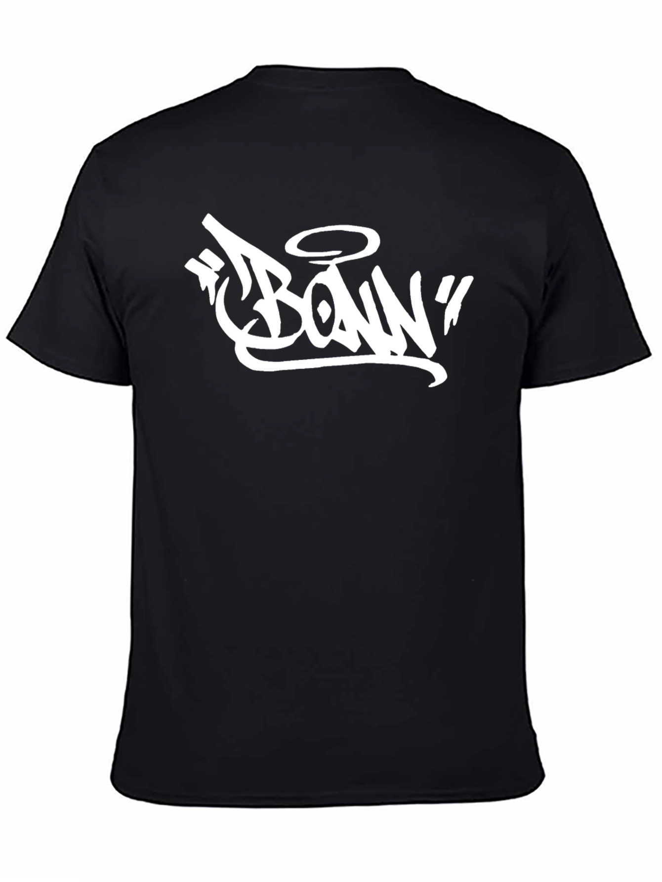 Bonn Graffiti Style Black T-Shirt