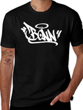 Bonn Graffiti Style Black T-Shirt