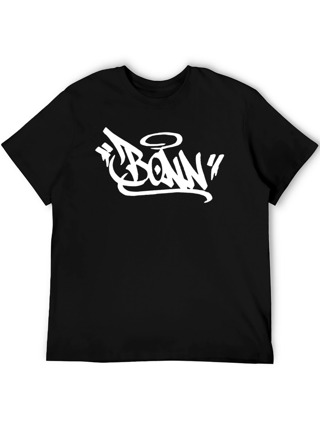 Bonn Graffiti Style Black T-Shirt