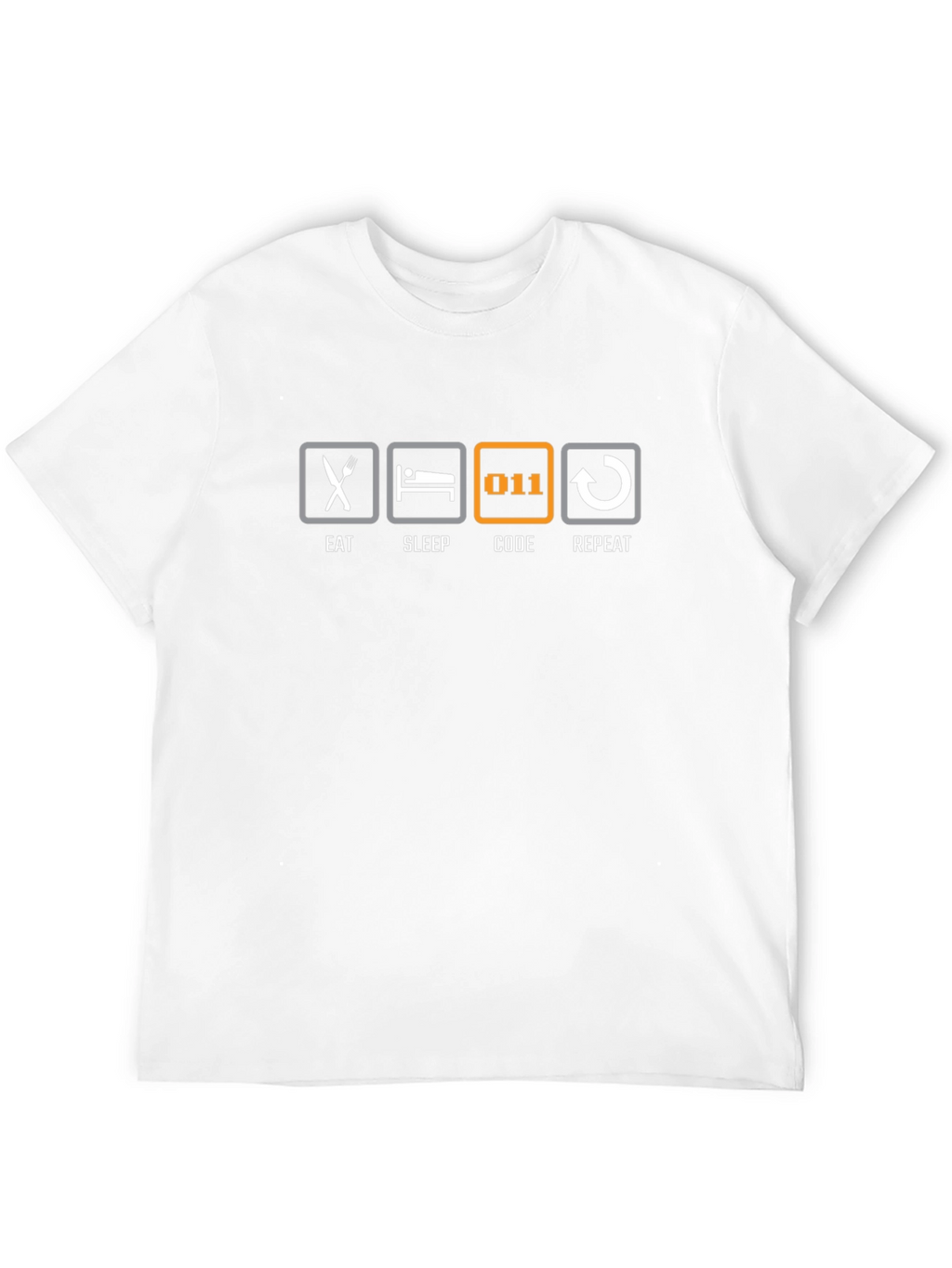 Eat Sleep Code Repeat Graphic T-Shirt