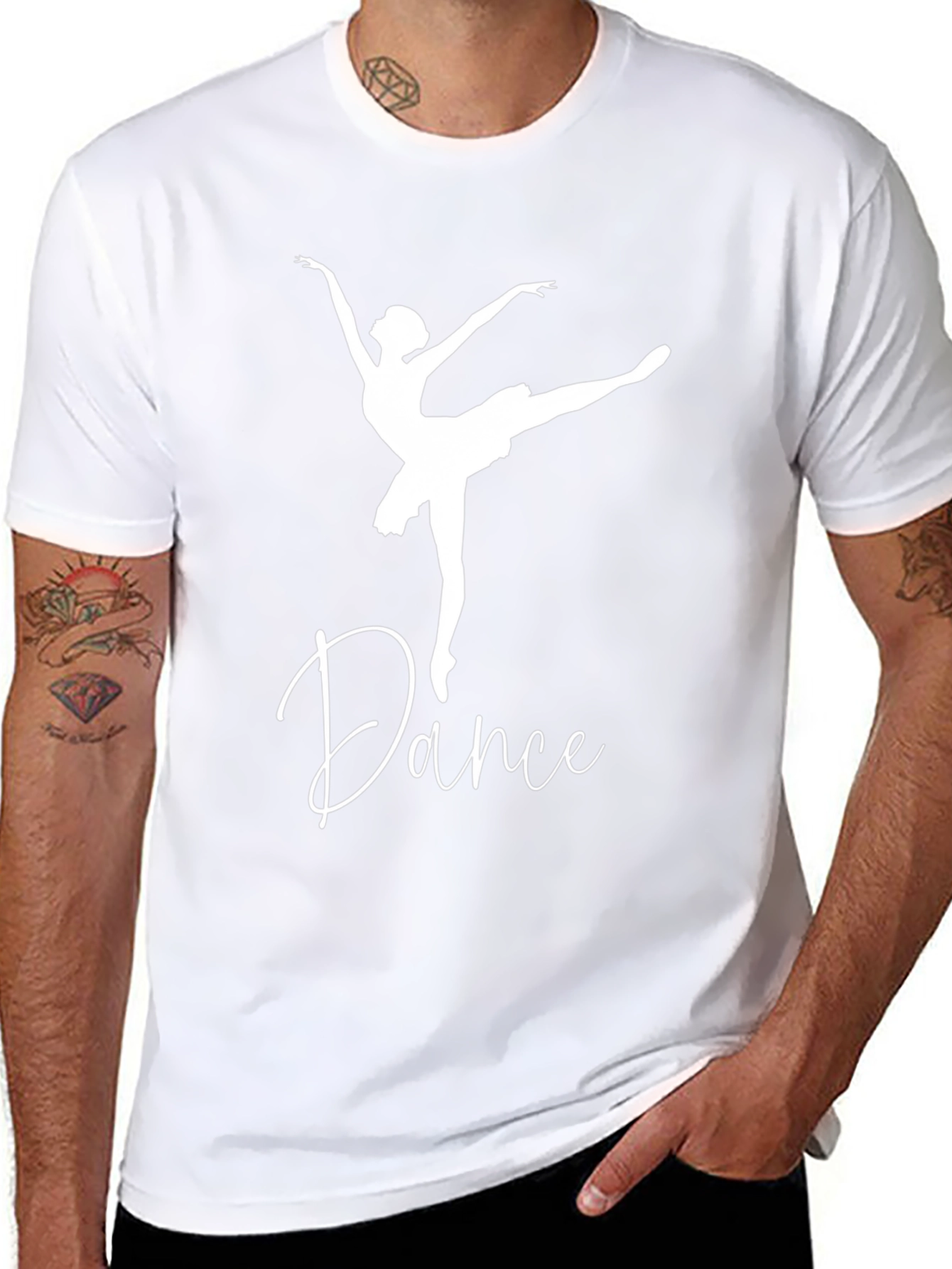 Dance Ballerina Black T-Shirt