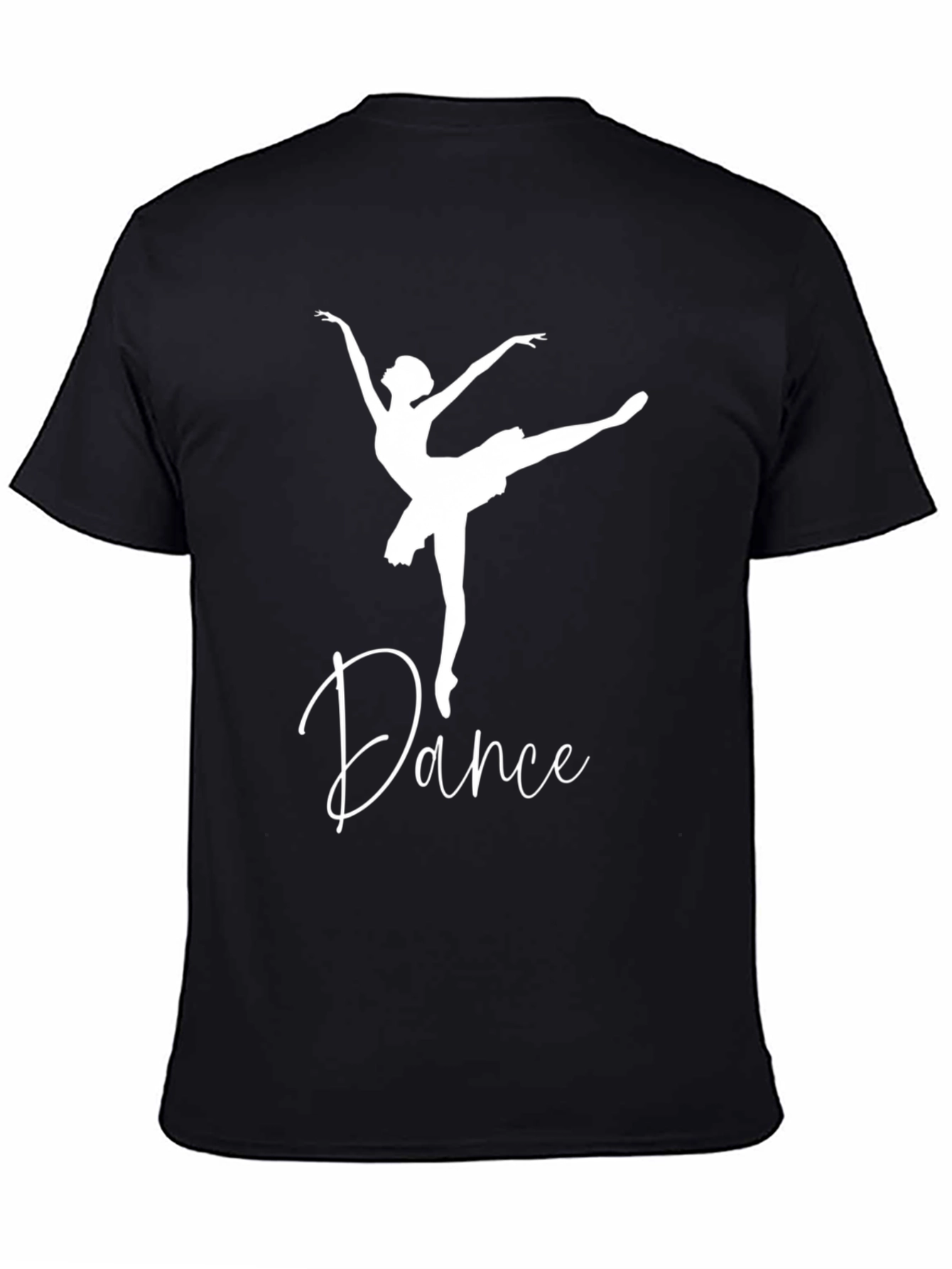 Dance Ballerina Black T-Shirt