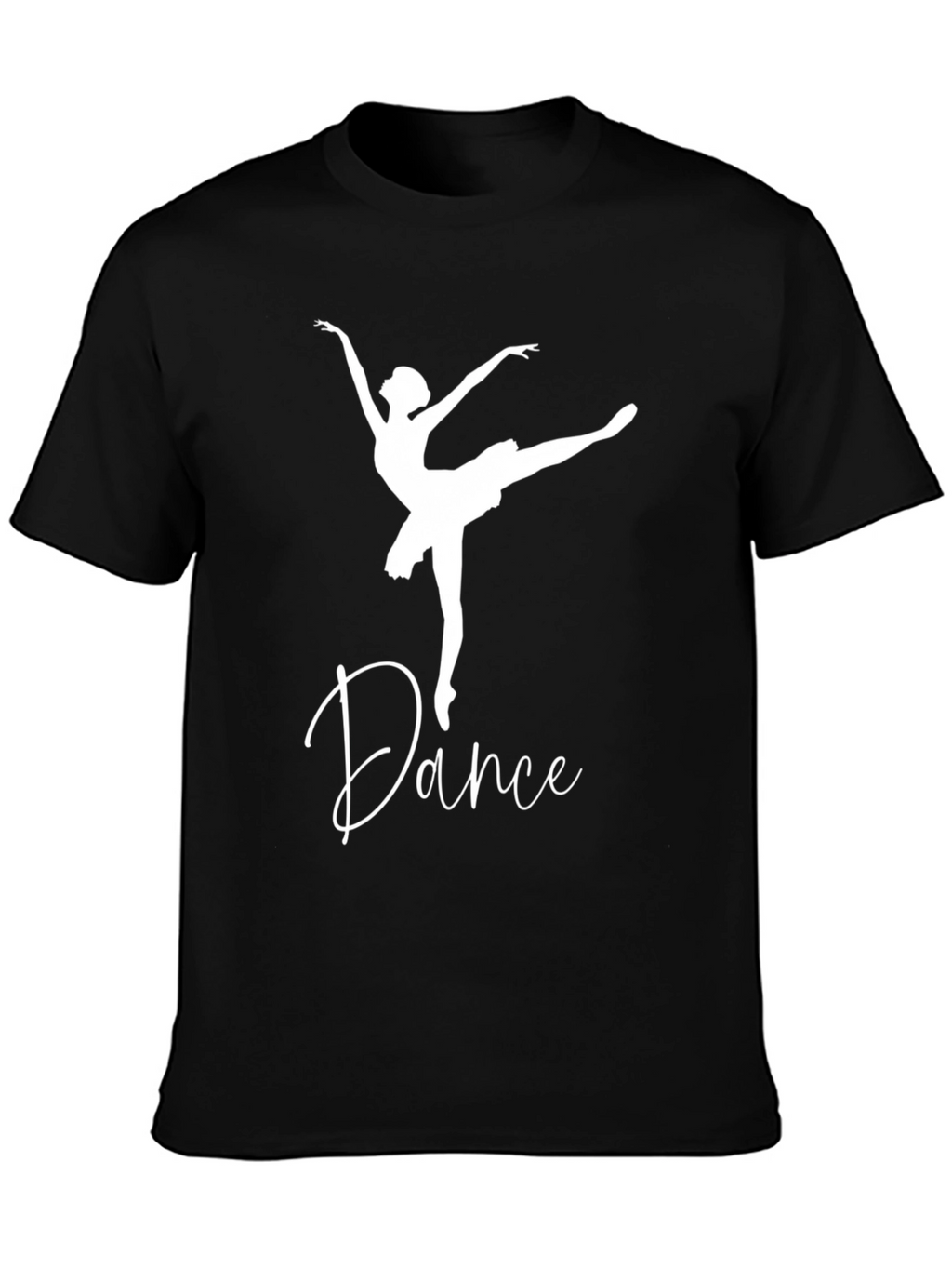 Dance Ballerina Black T-Shirt
