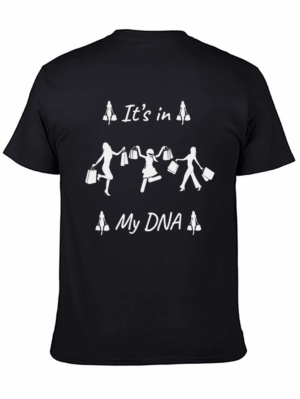 Its in My DNA Black Graphic T-Shirt