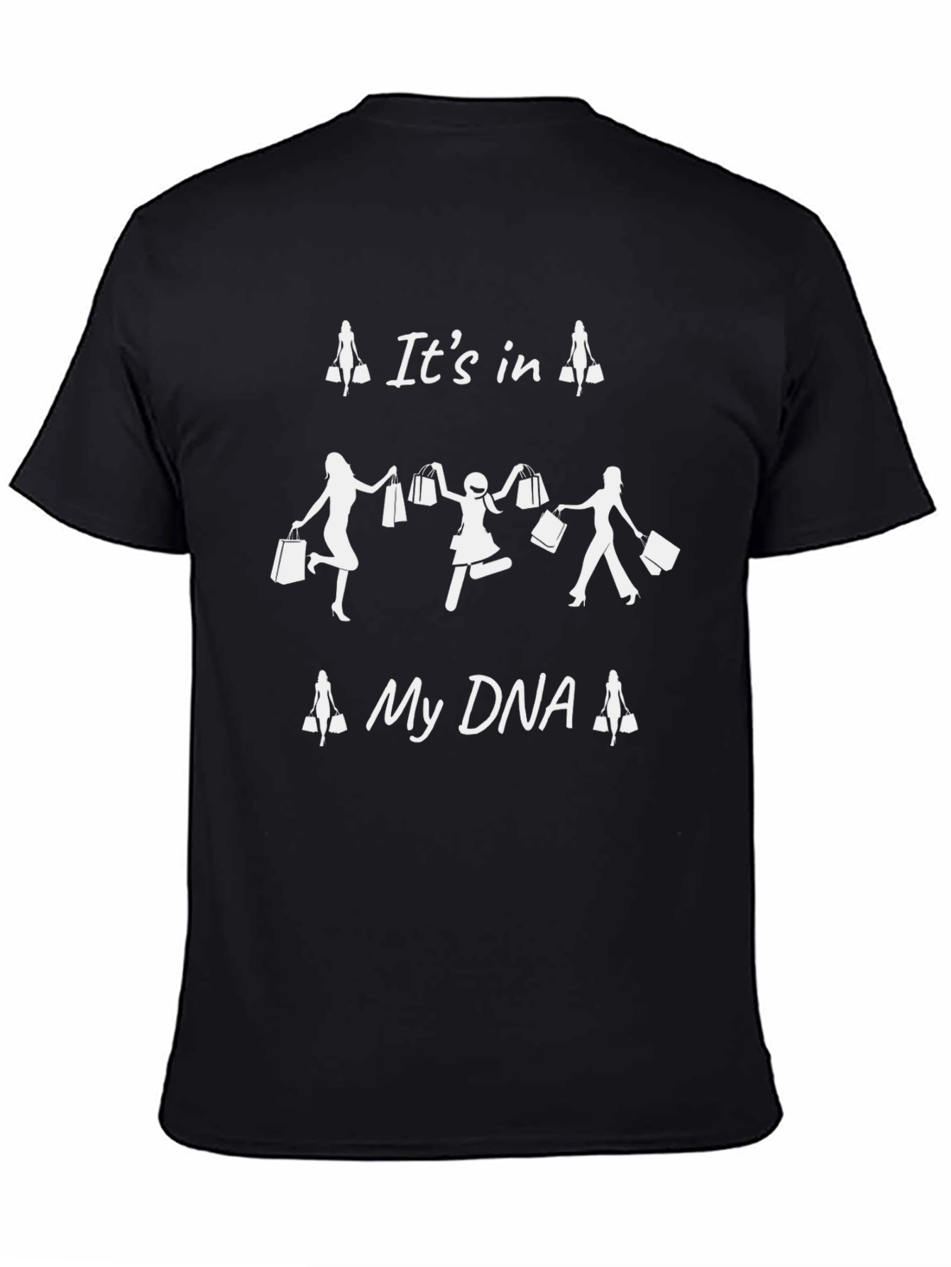 Its in My DNA Black Graphic T-Shirt