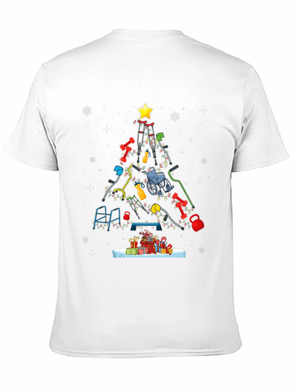 PT Christmas Tree T-Shirt - Physical Therapy Holiday Tee