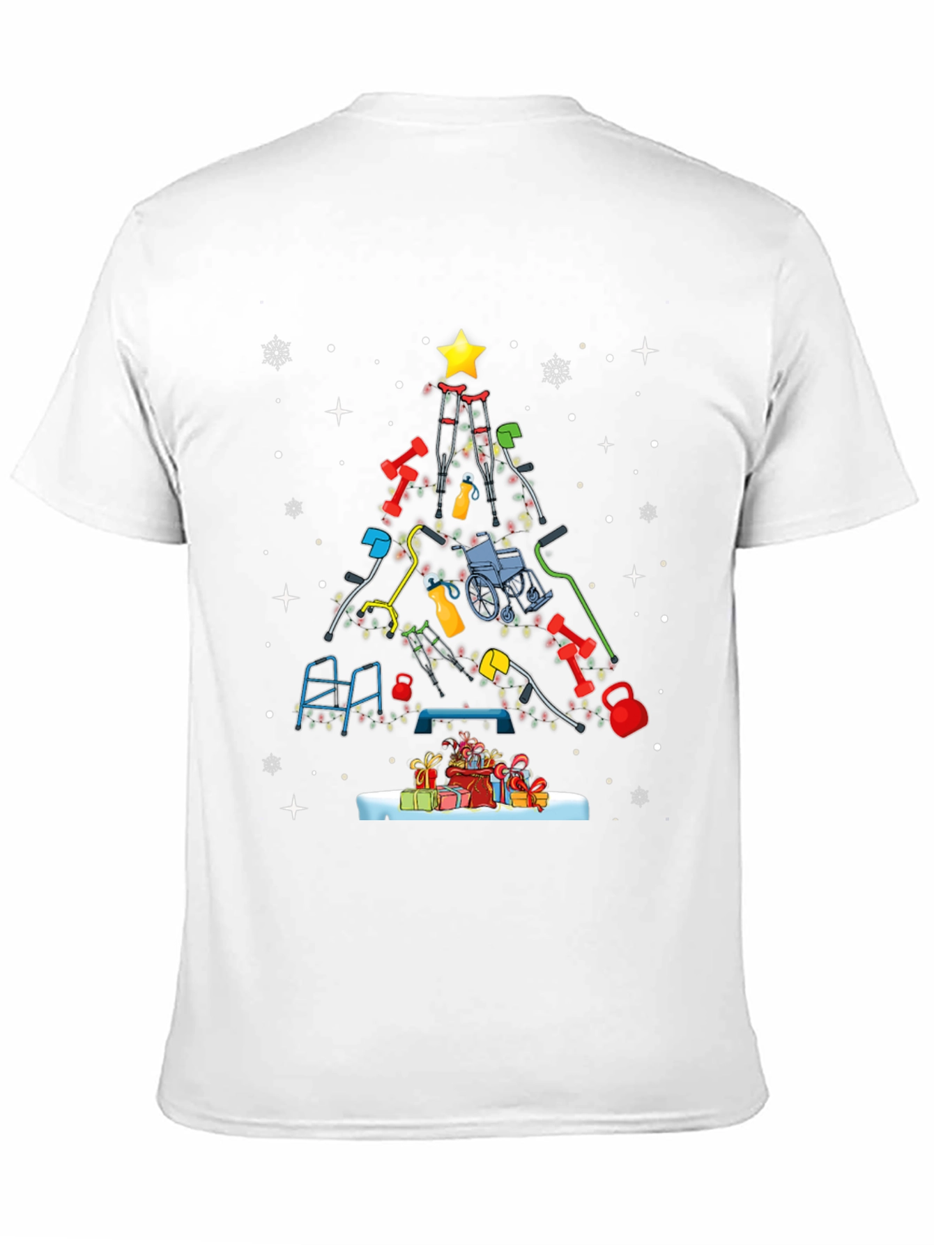 PT Christmas Tree T-Shirt - Physical Therapy Holiday Tee