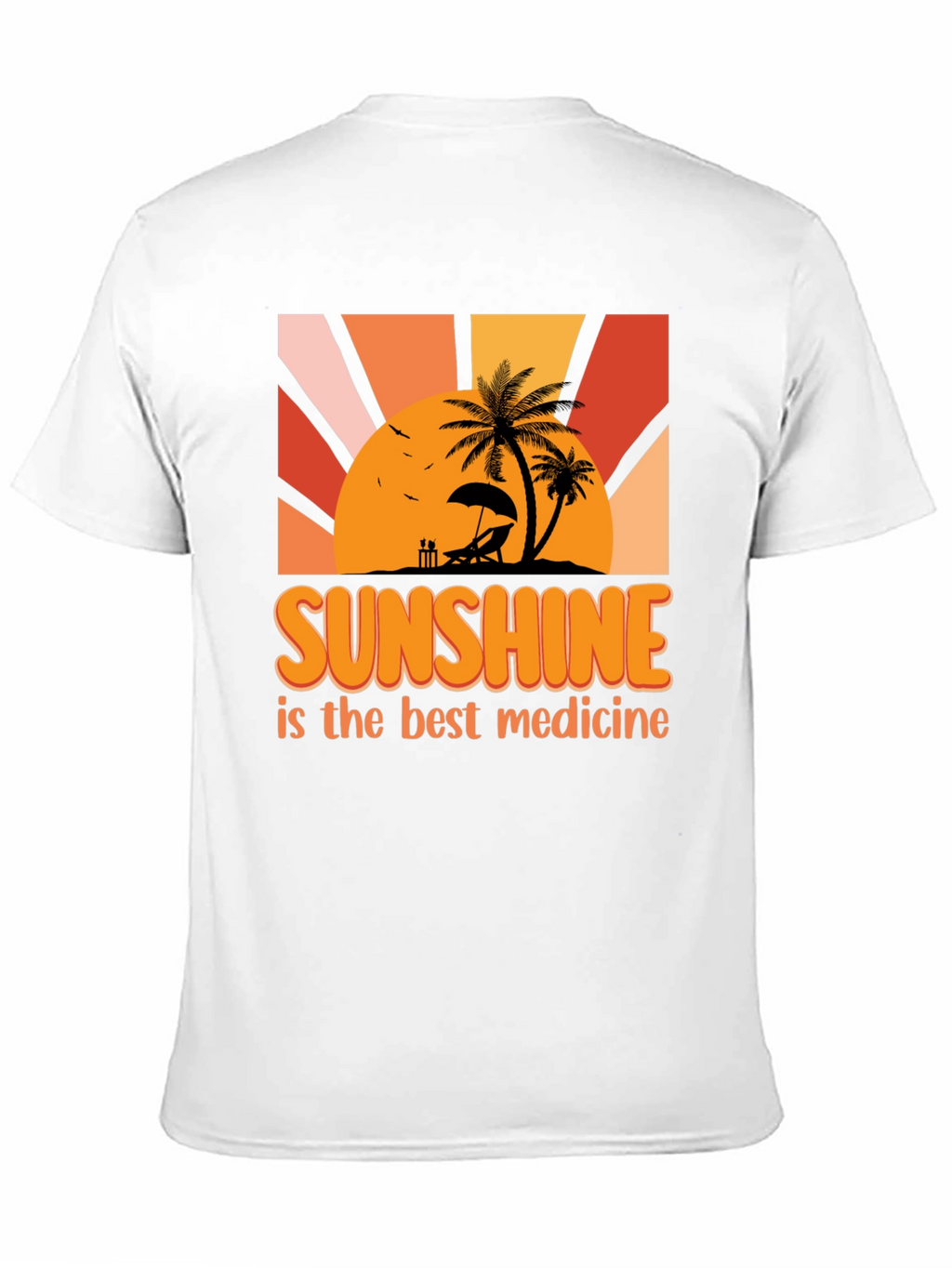 Sunshine is the Best Medicine Graphic T-Shirt