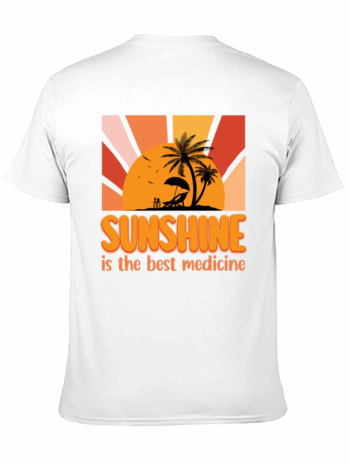 Sunshine is the Best Medicine Graphic T-Shirt