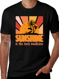 Sunshine is the Best Medicine Graphic T-Shirt