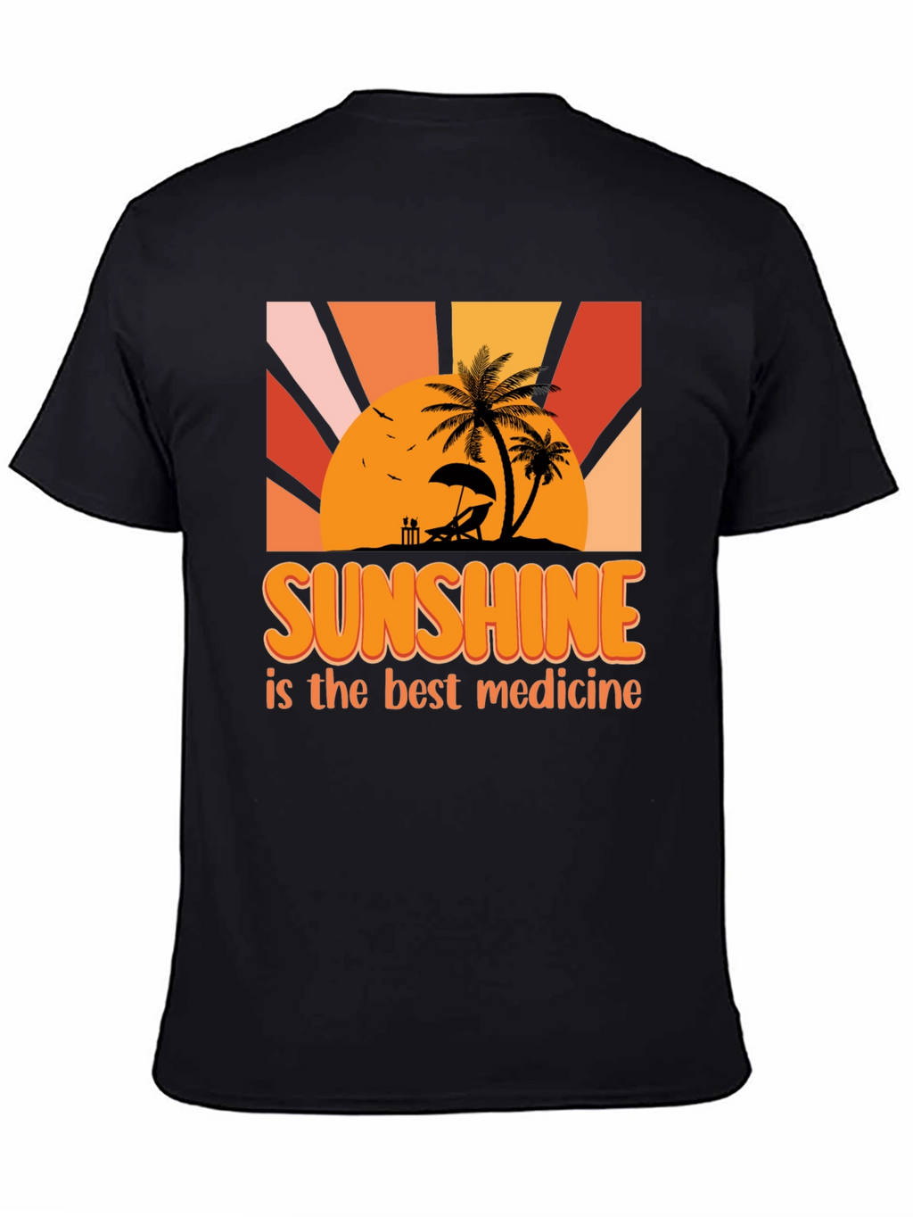 Sunshine is the Best Medicine Graphic T-Shirt