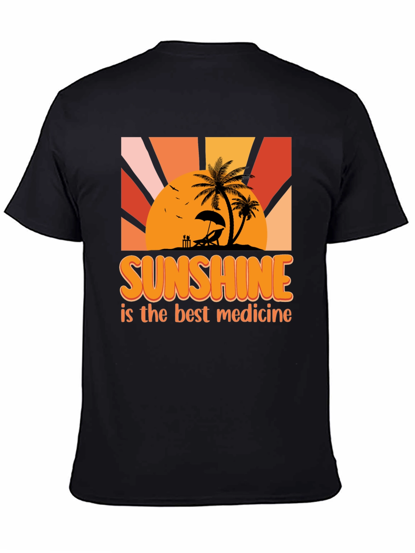 Sunshine is the Best Medicine Graphic T-Shirt