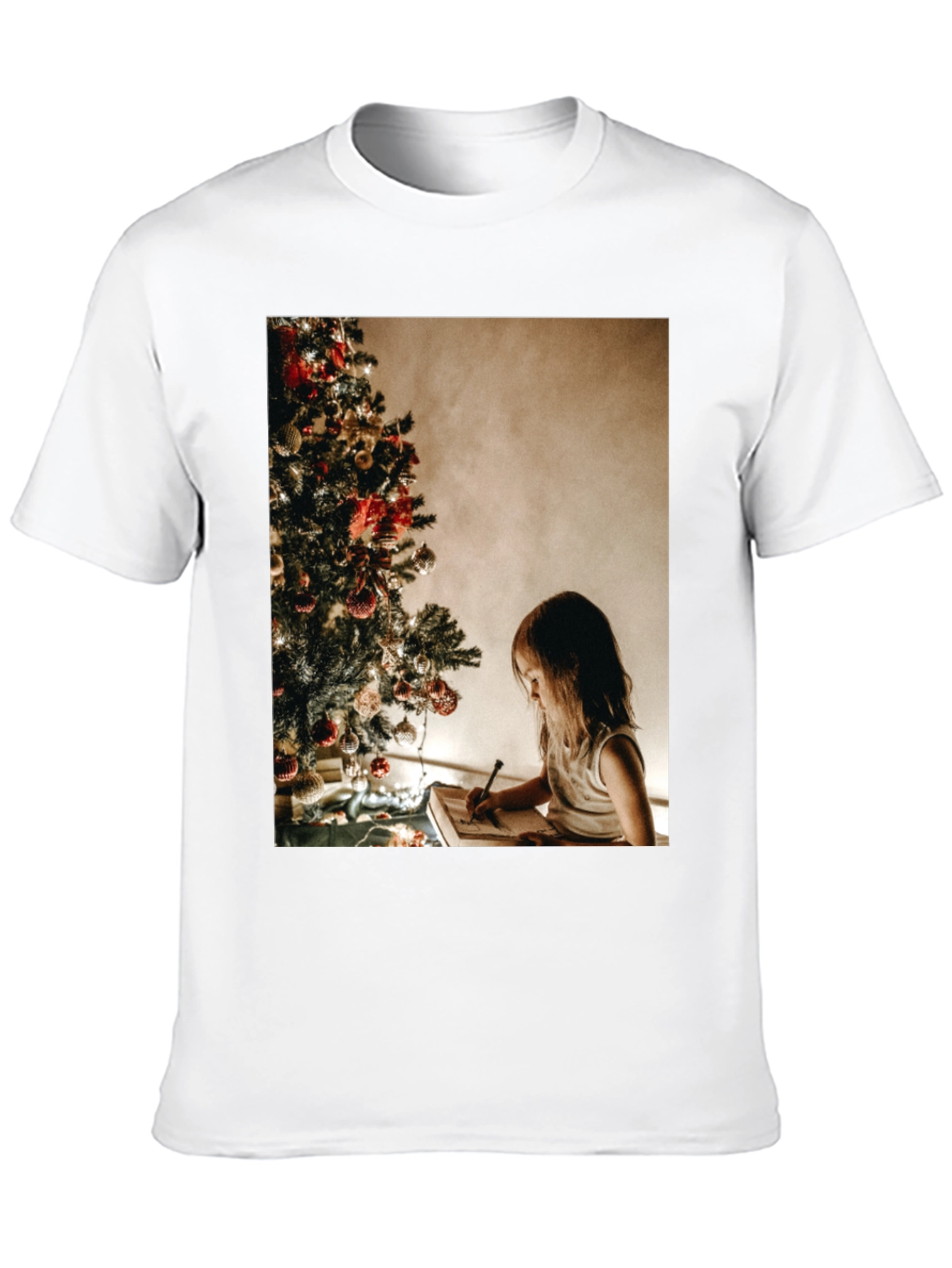Christmas Wishlist Graphic Tee - Holiday Spirit