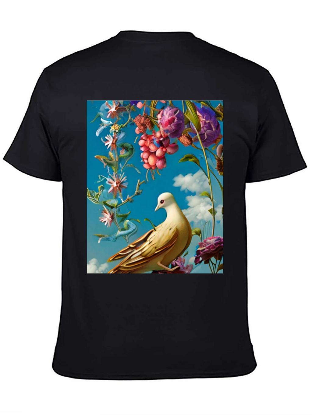 Floral Bird T-Shirt