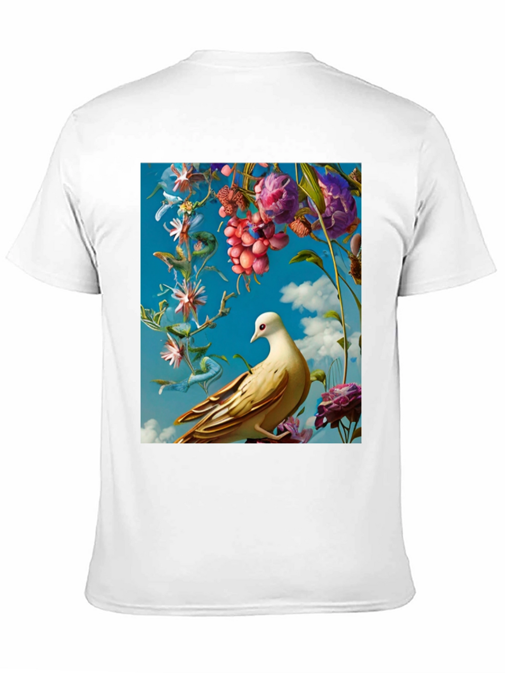 Floral Bird T-Shirt