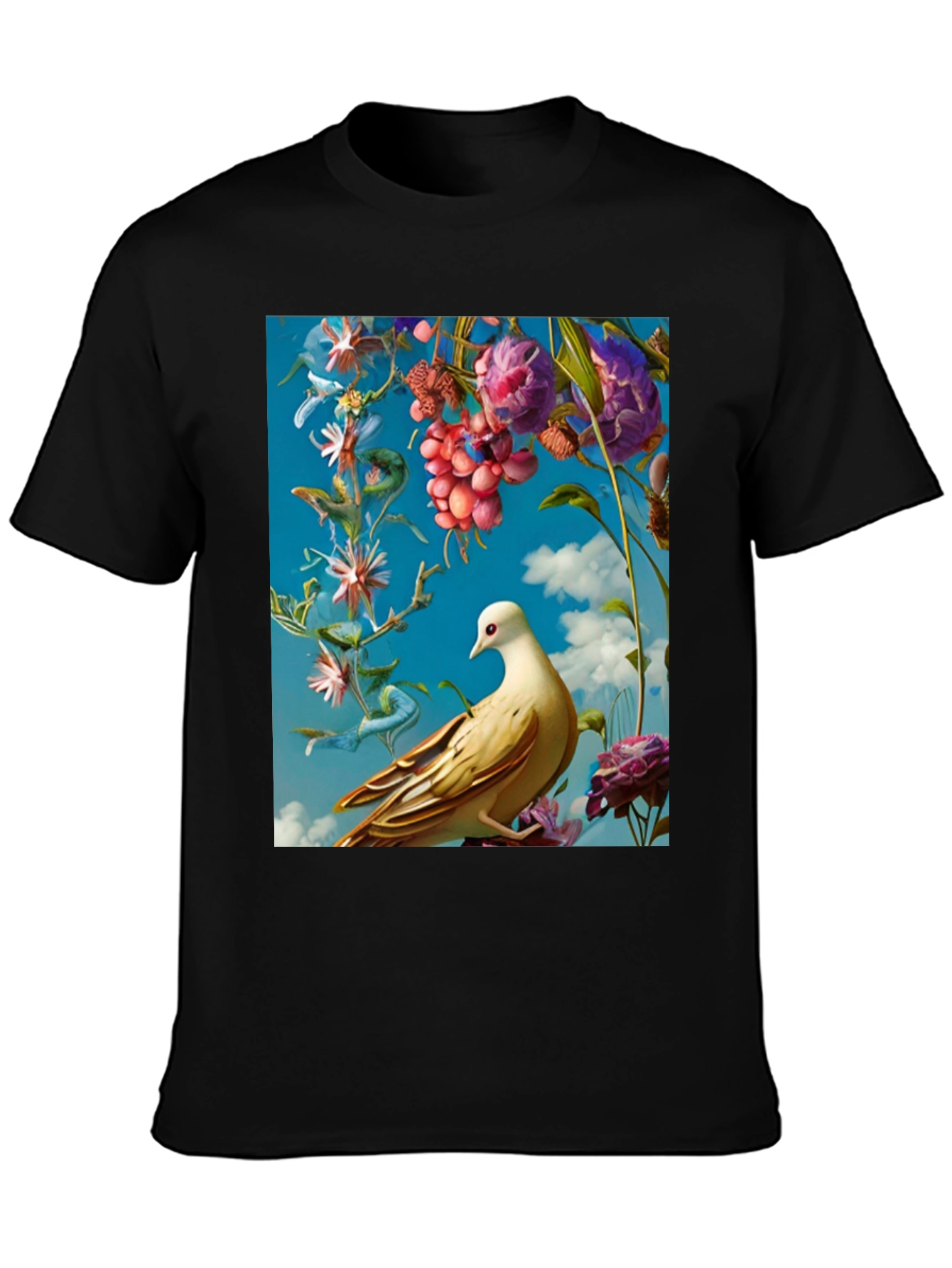 Floral Bird T-Shirt