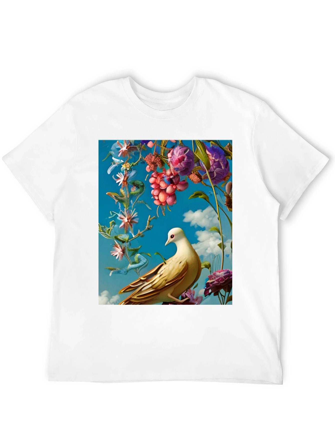Floral Bird T-Shirt