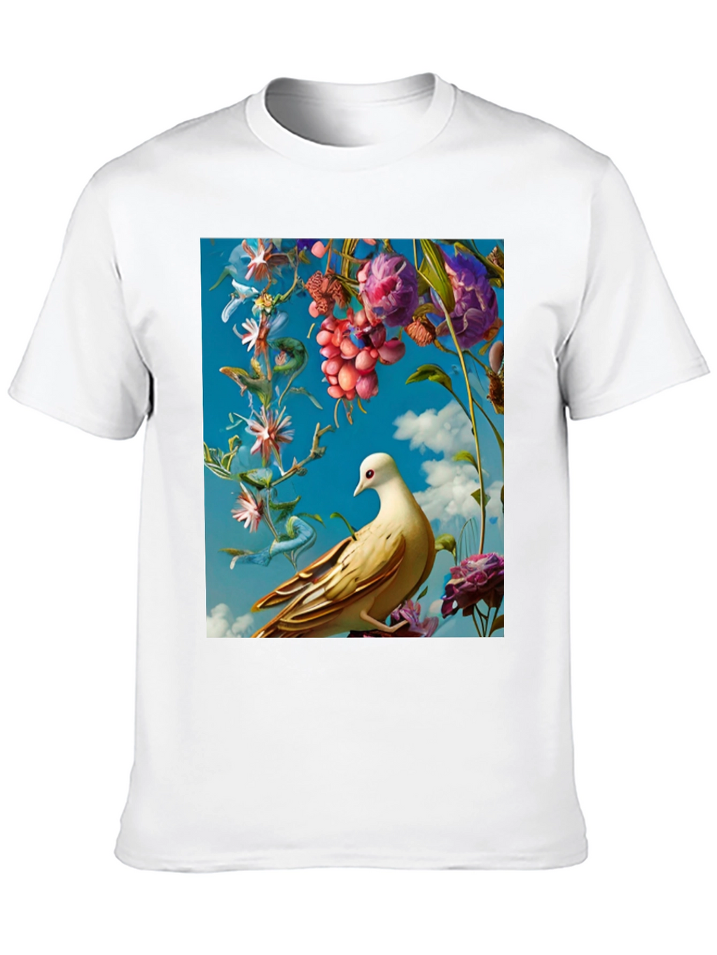 Floral Bird T-Shirt