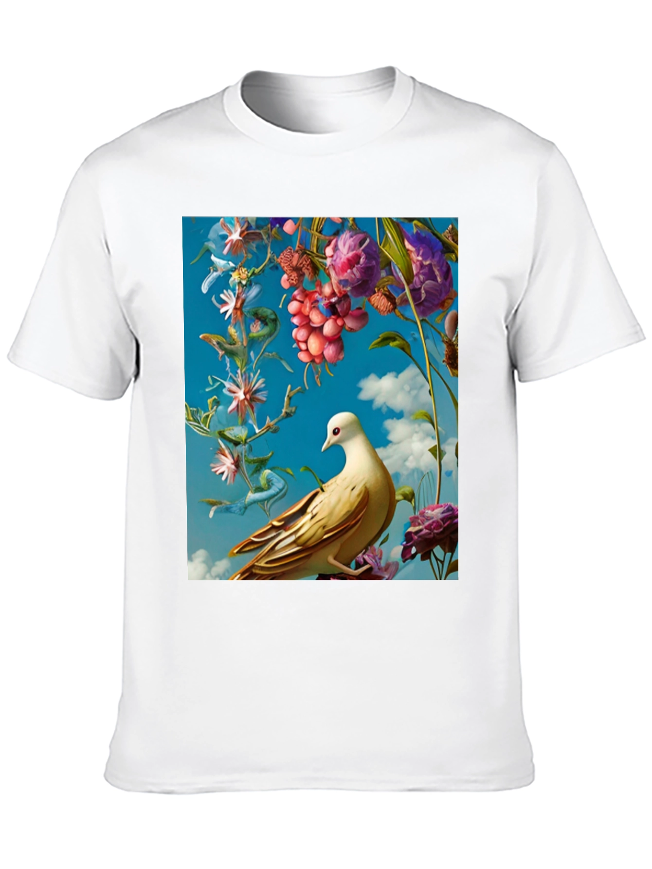 Floral Bird T-Shirt